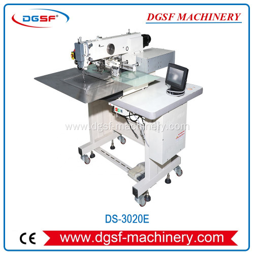 Automatic Electronic Pattern Industrial Sewing Machine For Glove And Shoe Pad DS-3020E